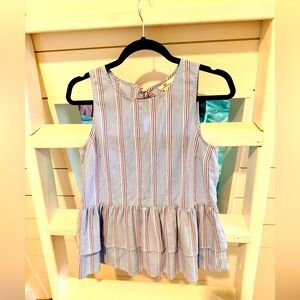 Sleeveless Vineyard Vines top. Size XS. red, white, & blue